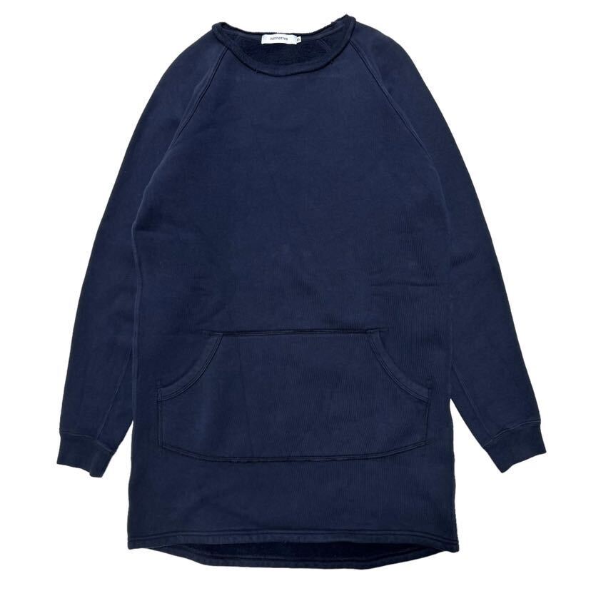 nonnative ノンネイティブ STRANGER CREW LONG PULLOVER COTTON SWEAT OVERDYED クルーネック ロング スウェット トレーナー カットソー 0_画像3