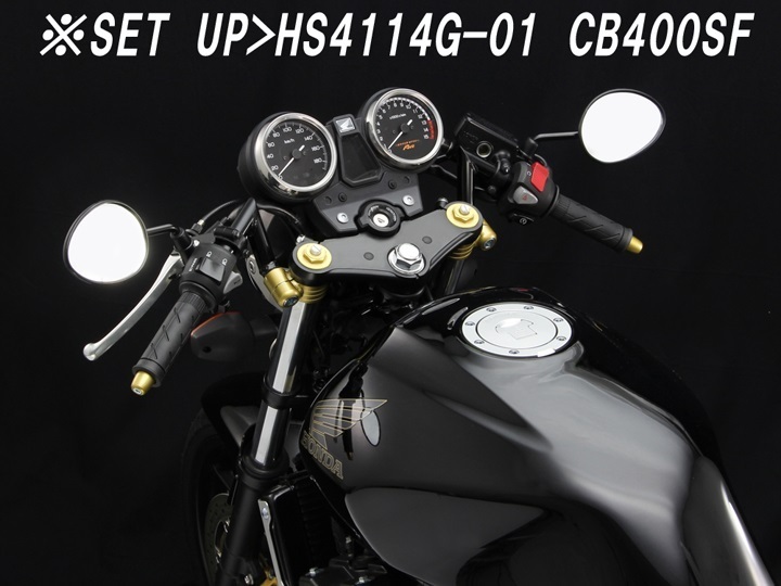 新品 在庫有り ハリケーン セパハン 41φ ゼファーχ/ゼファー750/ZRX400/XJR400/CB400SF/vtec/Revo/ホーネット250/600/CB400FOUR(NC36)_参考装着イメージ