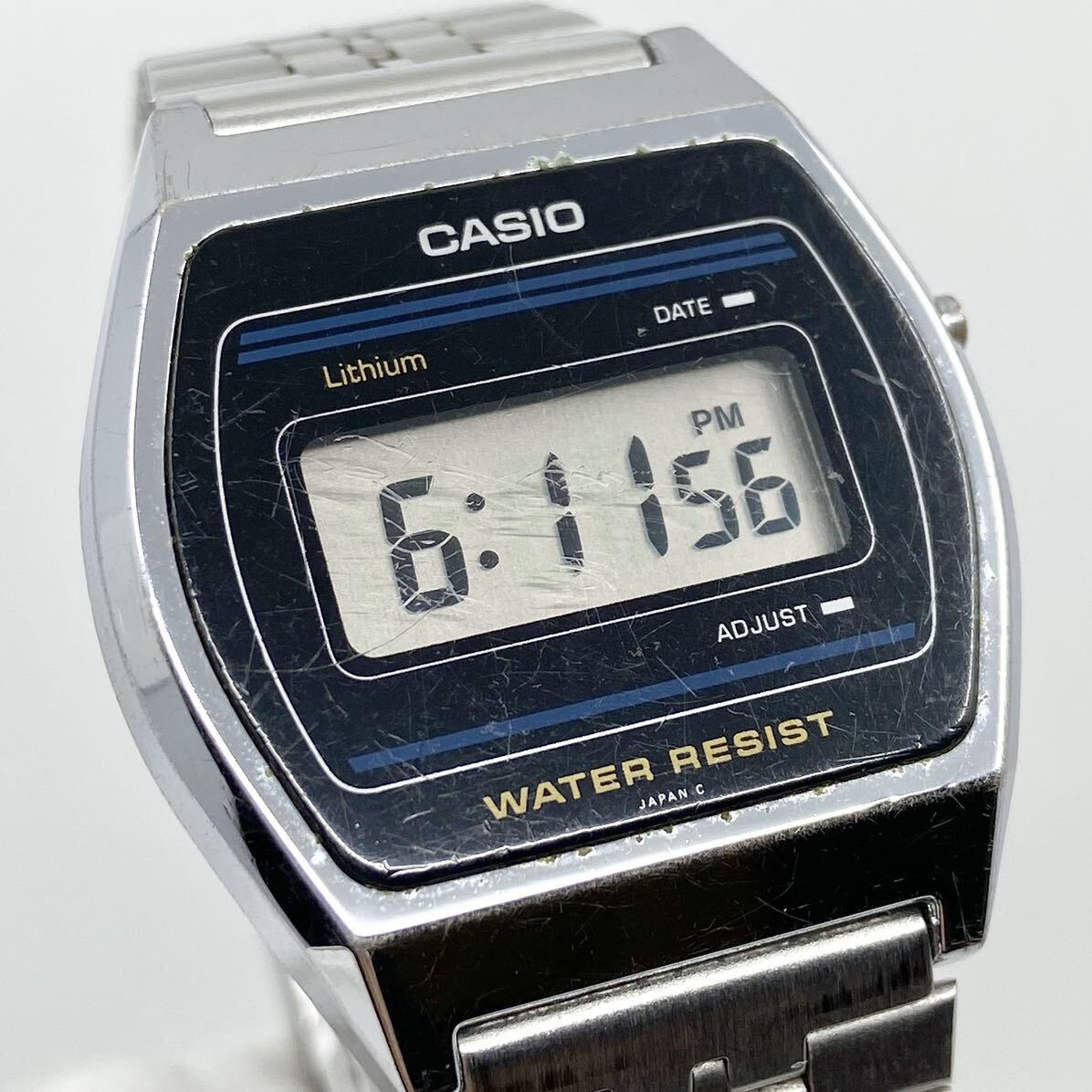 CASIO 腕時計 デジタル チープカシオ B612W シルバー 銀 カシオ Y610の画像4