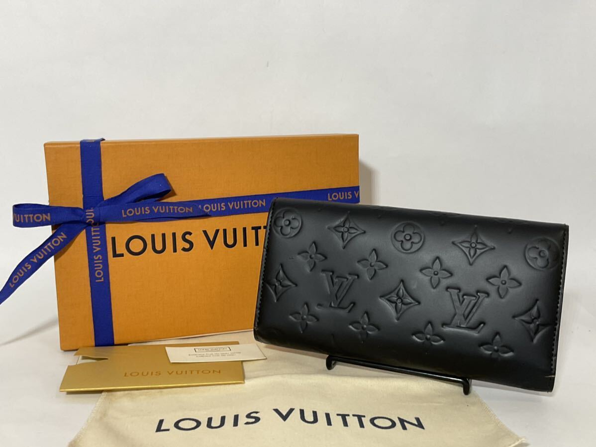 1円《美品》LOUIS VUITTON ポルトフォイユ・サラ 1170ルイヴィトン 長財布 ヴェルニ モノグラム ピンクベージュ系_画像2