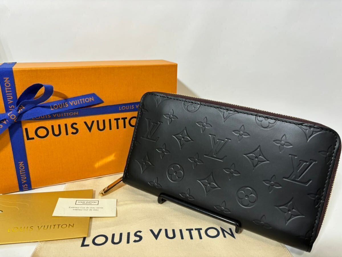 1円《極美品》LOUIS VUITTON ルイヴィトン 長財布 ヴェルニ ジッピーオーガナイザー モノグラム　ラウンドファスナー M93610_画像1