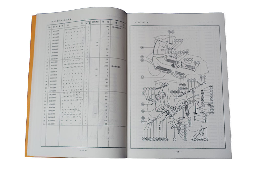 ラビット　S301A　パーツリスト　1961　全国送料込み_画像2