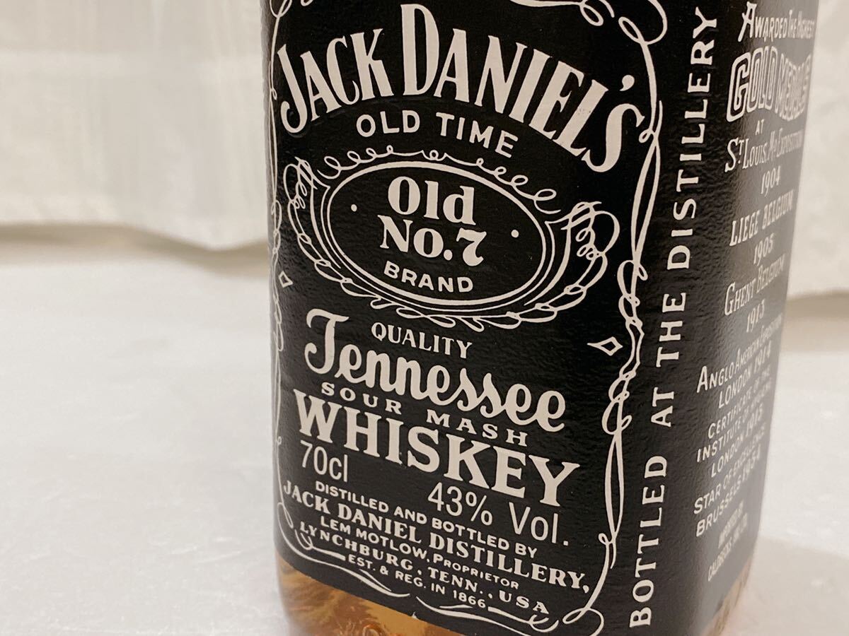 新品未開封品 JACK DANIEL OLD TIME Old No.7 ウイスキー 43% 700ml ジャックダニエル オールド 古酒 の画像5