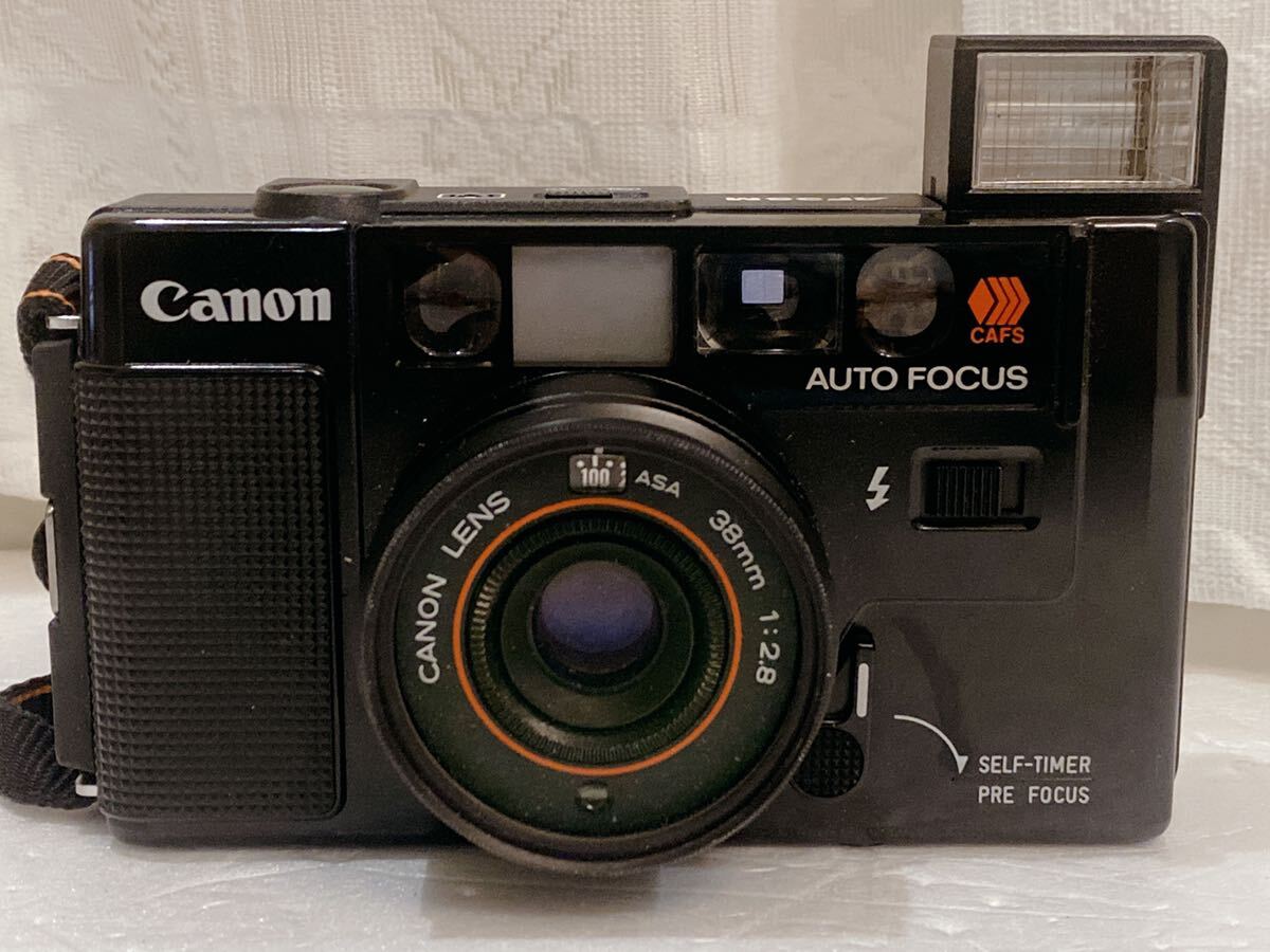 美品 Canon AF35M コンパクトフィルムカメラ 初代オートボーイ オートボーイ キヤノン _画像2