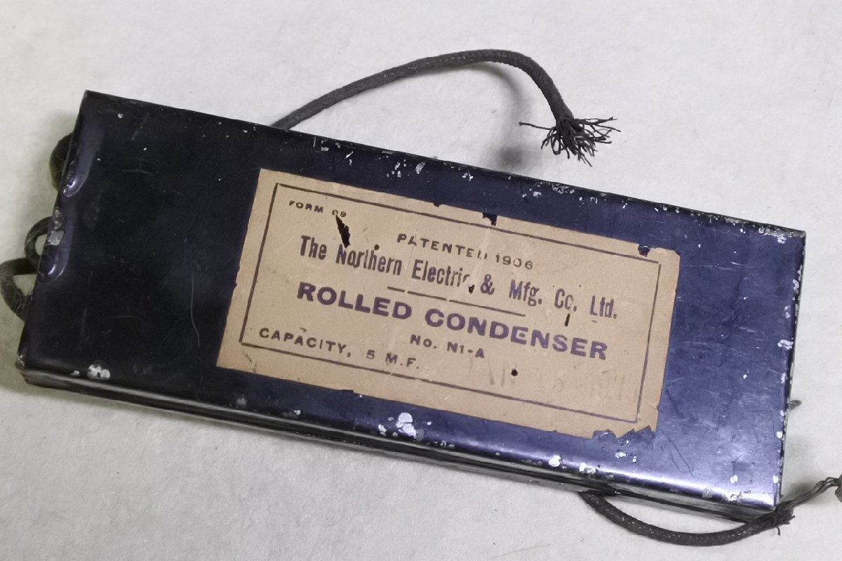 Western electric ウエスタン Rolled Condenser 0.5UF WE7A Amplifier 7Aアンプ用の画像1