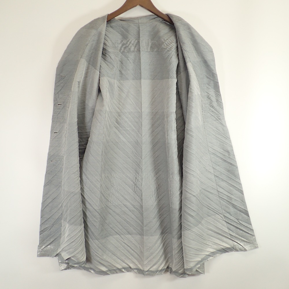 ISSEY MIYAKE イッセイミヤケ IM21FJ139 IM21FH103 ジャケット ワンピース セットアップ 2 グレー レディース_画像9