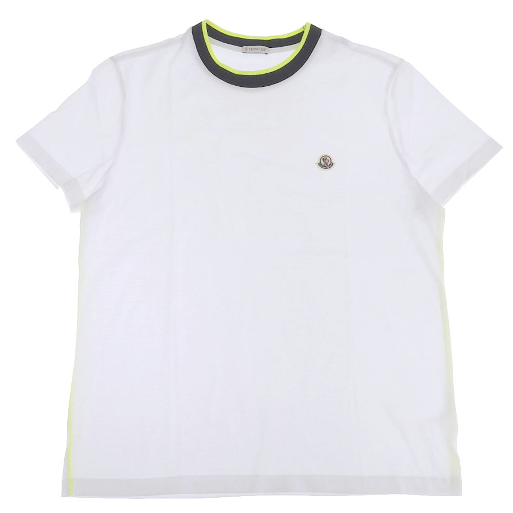 MONCLER モンクレール ワッペン Tシャツ トップス レディース ホワイト L D10918030800 2017SSの画像2