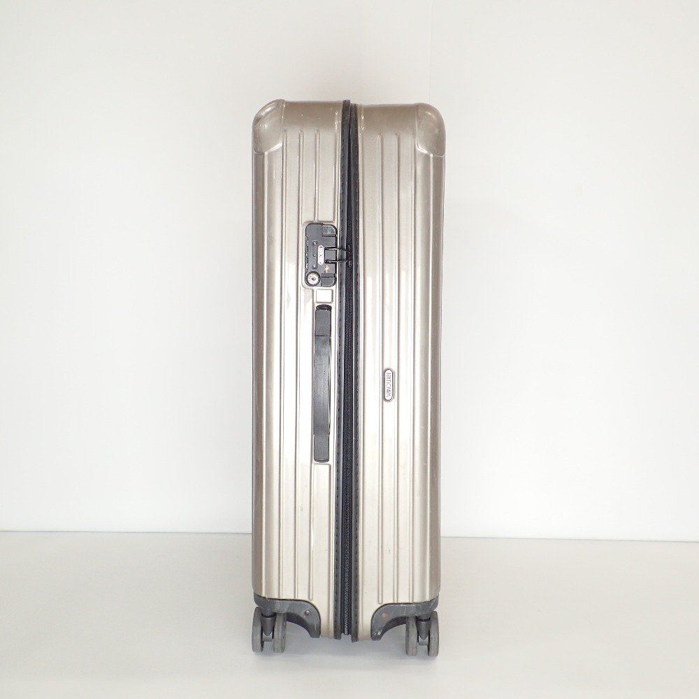 【1円】RIMOWA リモワ 869.77 サルサ 4輪キャリーケース 104L キャリーバッグ シャンパンゴールド_画像4