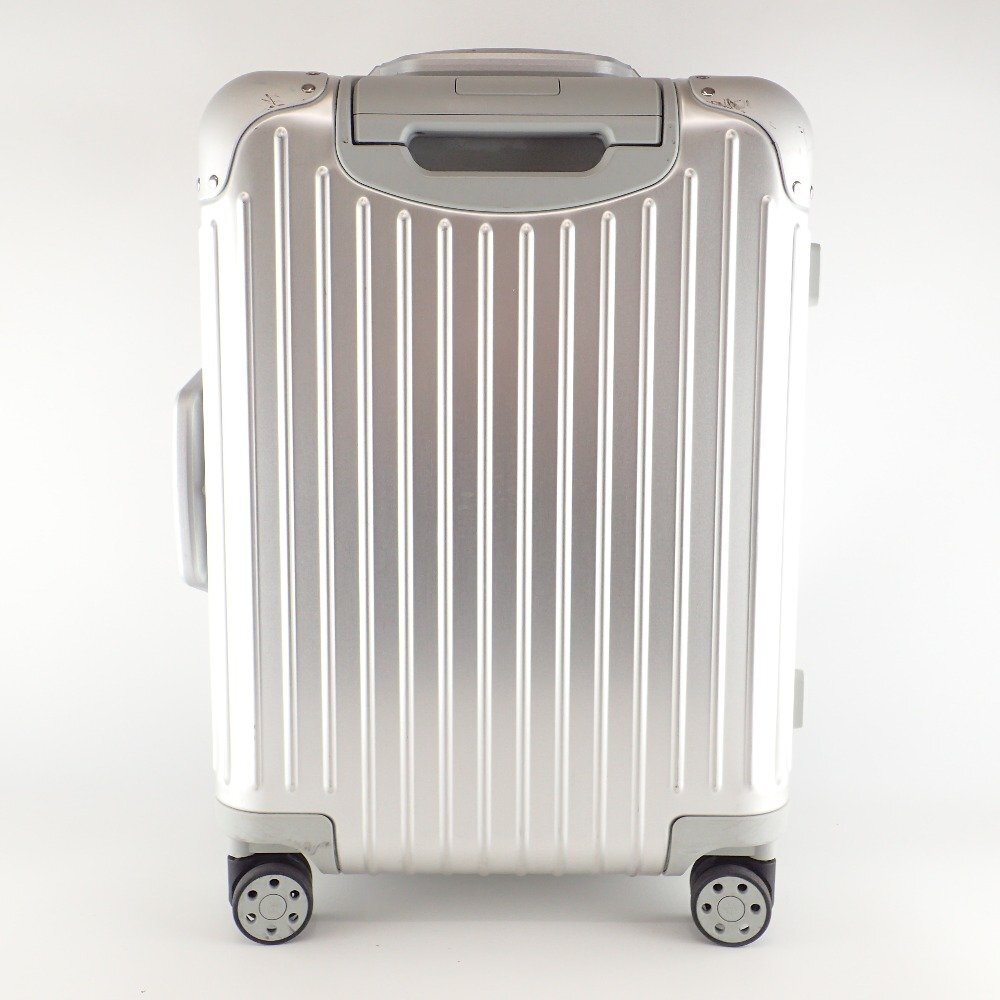 [1 jpy ]RIMOWA Rimowa 925.53 original cabin 35L suitcase / carry bag silver 