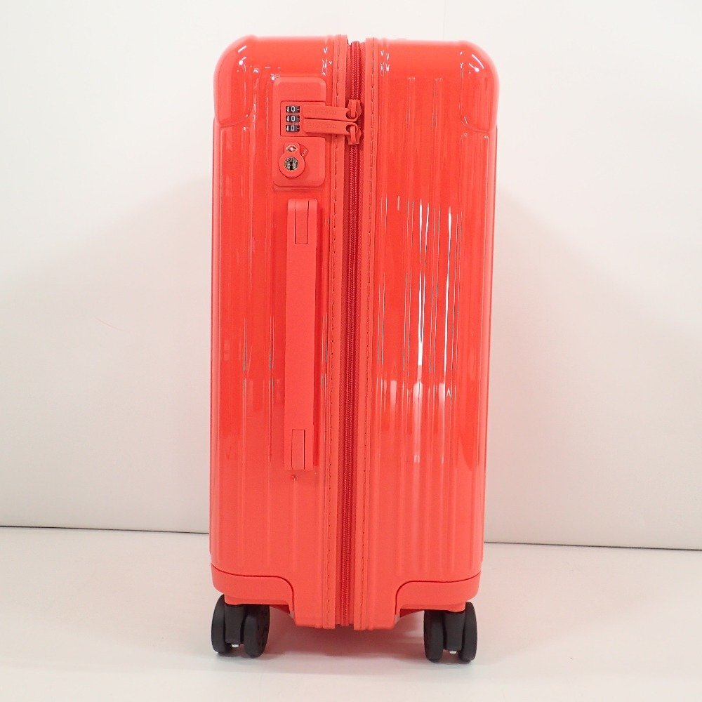 [1 jpy / as good as new goods ]RIMOWA Rimowa 832.53.51401 Esse n car ru cabin 36L Carry case / carry bag flamingo red 