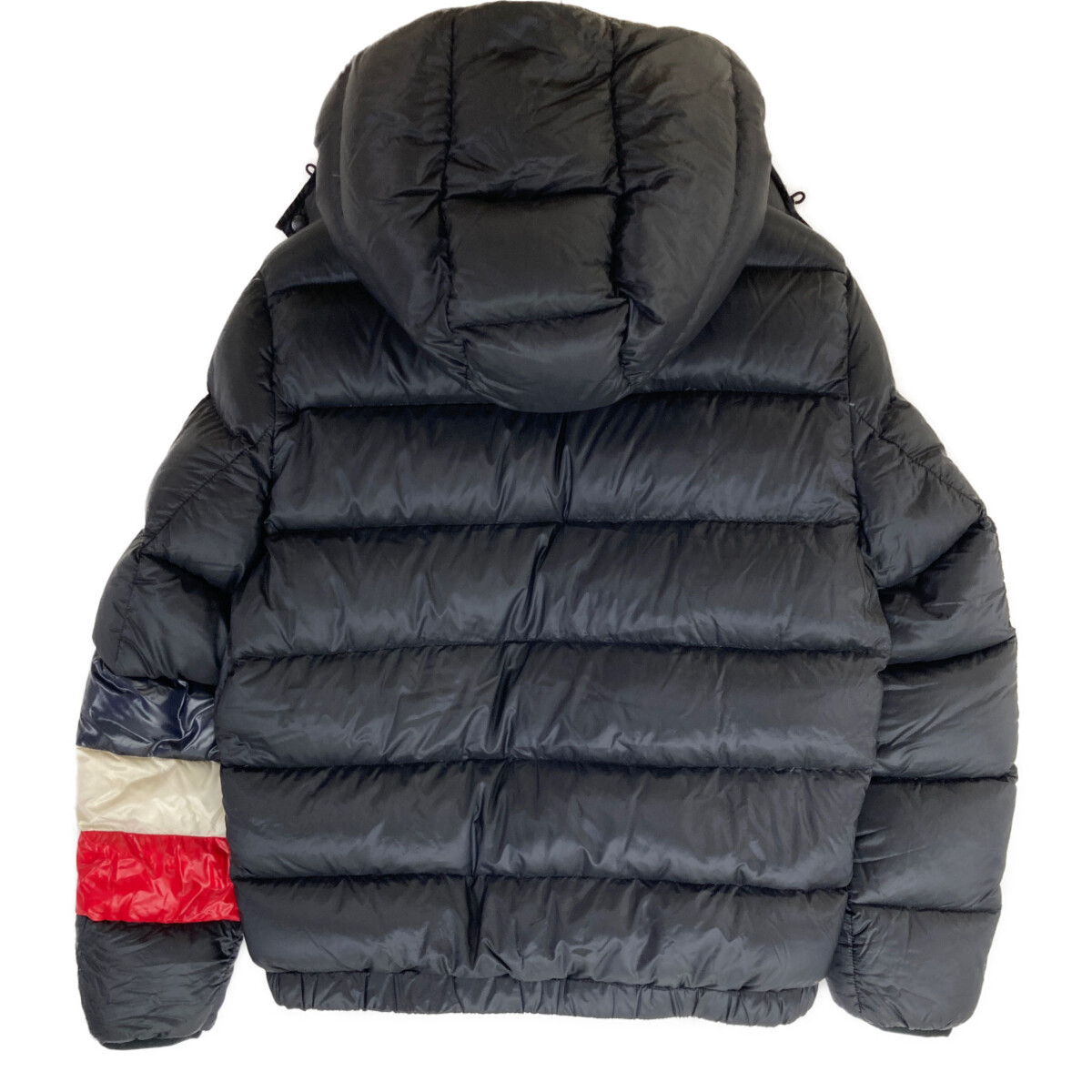 MONCLER モンクレール WILLM ウィルム トリコロール ダウン ジャケット 2 ブラック メンズ_画像3