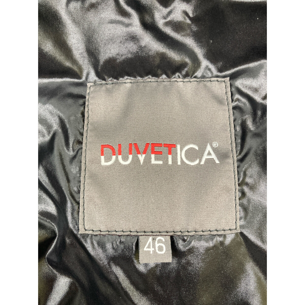 DUVETICA デュベティカ ブラック VEGA ダウンジャケット ブラック 46 ジャケット ナイロン メンズ 中古_画像5