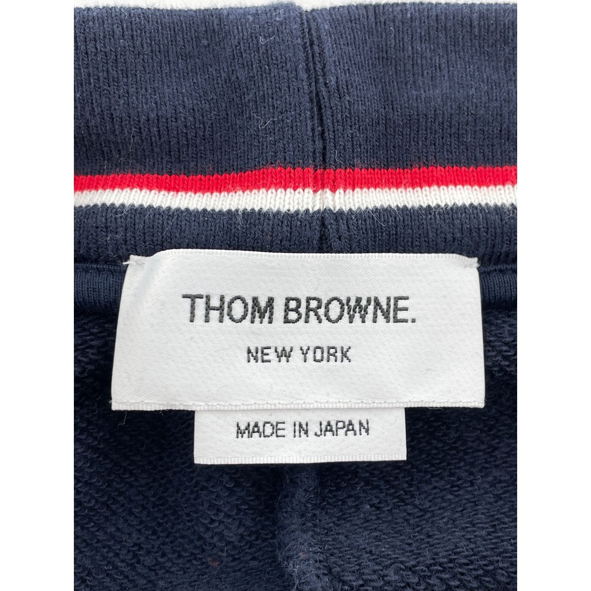 【美品/国内正規】THOM BROWNE トムブラウン FKJ008A-00535415 クラシック バックコットン エンジニアード ドロスト サック スカート 36_画像3