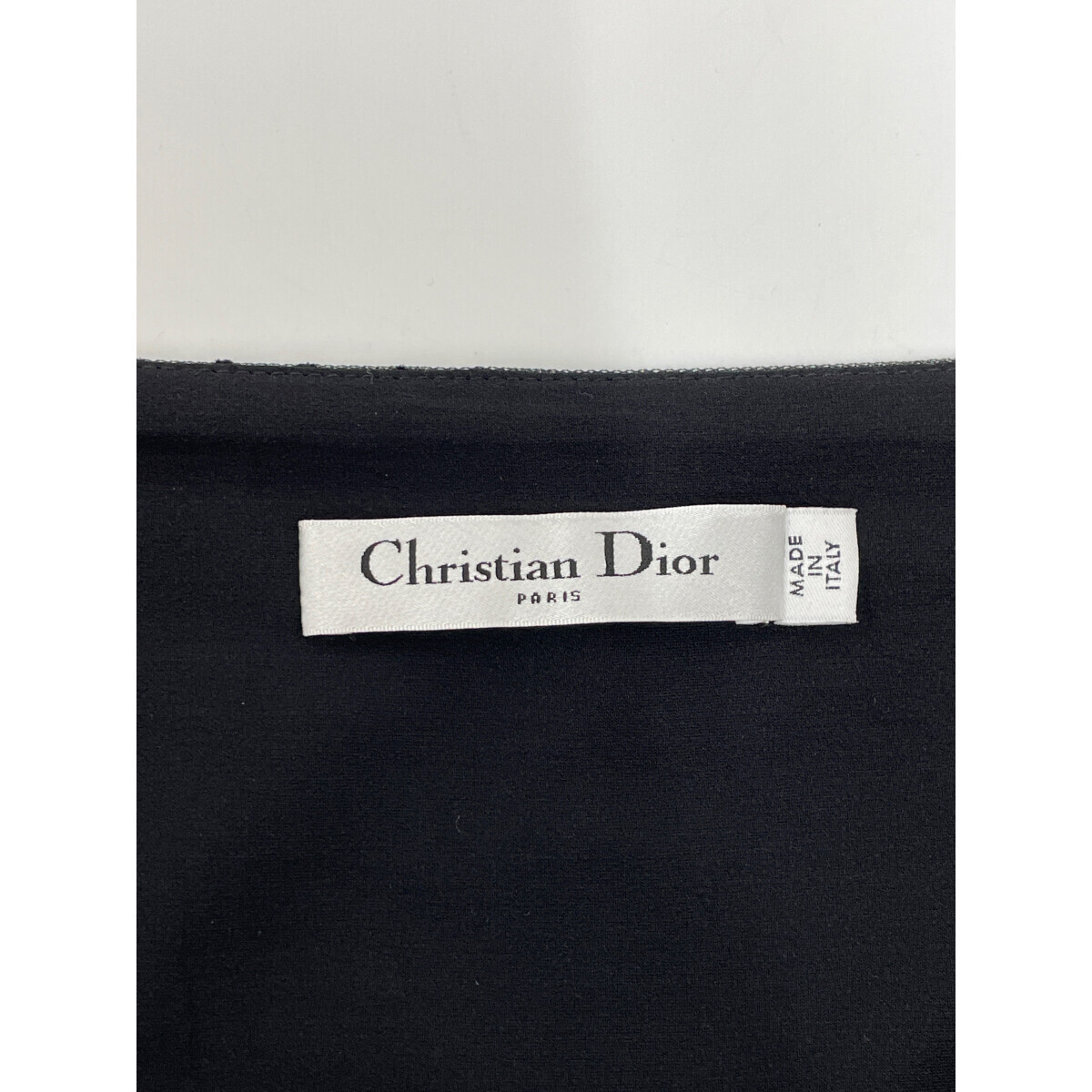 新品同様/国内正規 Christian Dior クリスチャンディオール 841J50A8810 プリュムティ チュール プリーツ ミディスカート 38 レディース_画像5