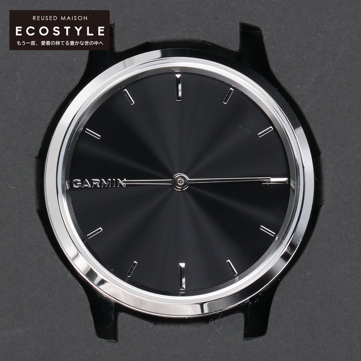 【新品同様】GARMIN ガーミン 010-02241-83 vivomove Luxe Silver Milanese ハイブリッド スマートウォッチ 腕時計_画像1