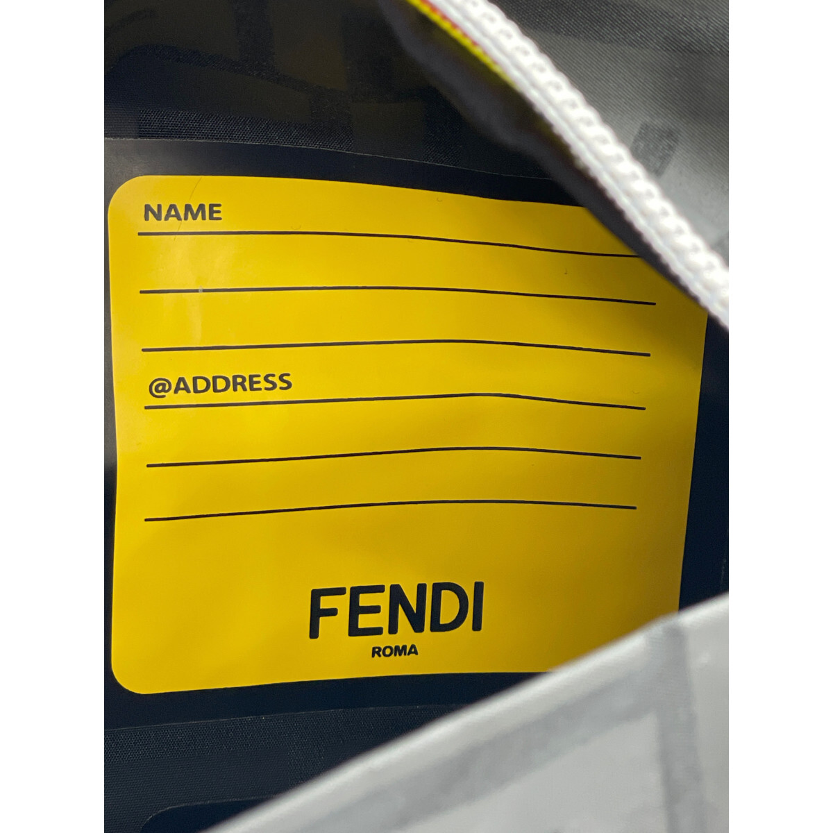 FENDI フェンディ ×K-WAY ブラック ズッカ柄 リバーシブル クロップドマウンテンパーカー S レディース_画像5