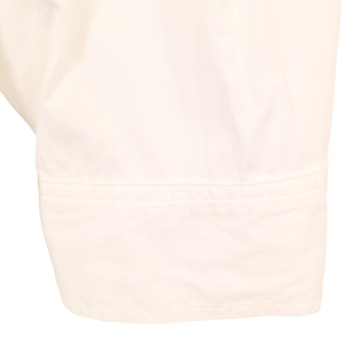 Graphpaper グラフペーパー ホワイト GM221-50063 Garment Dyed Poplin Fatigue Shirt ホワイト Ｆ トップス コットン メンズ 中古_画像5