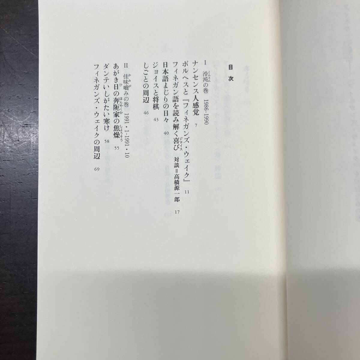 フィネガン辛航紀　柳瀬尚紀　河出書房新社　フィネガンズ・ウェイクを読むための本　1992年　初版　【A1】_画像5