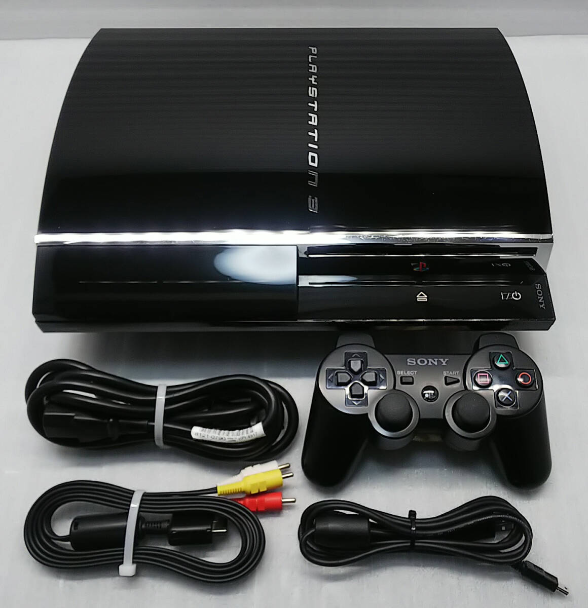 274 中古 SONY PS3 プレステ3 プレステーション3 本体 CECHA HDD：500GB FW3.55 PS2OK品_画像1