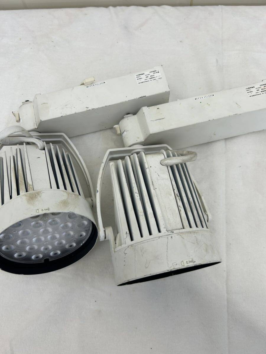 8-3-10-2遠藤照明 LED スポットライト ERS3606W 2011年製　2個セット 動作確認済み_画像3