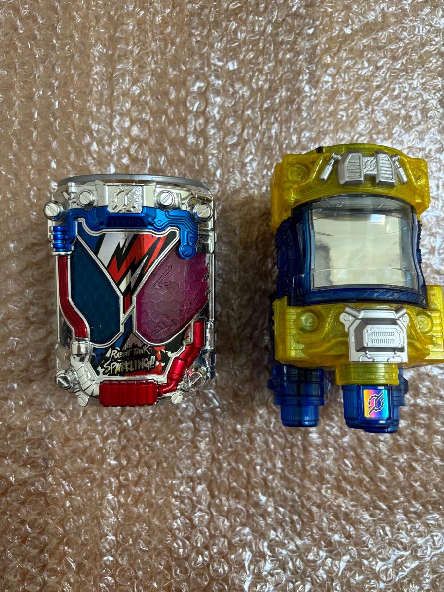 【中古動作確認済】 仮面ライダービルド　ラビットタンクスパークリング　ジーニアスフルボトル　ビルドドライバー バンダイ