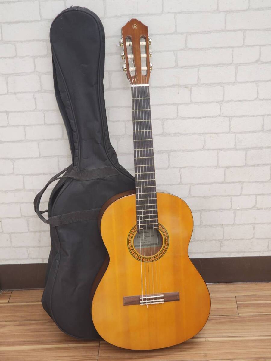 R60322　YAMAHA ヤマハ　CG-Junior　CS40J　ミニクラシックギター　弦楽器　ソフトケース付き　現状渡し_画像1