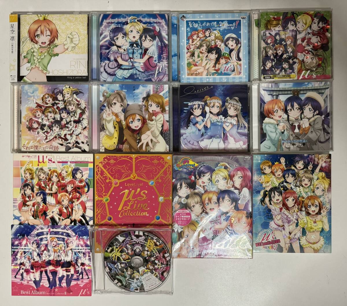 ラブライブ!関連CD Blu-ray まとめ売り 70枚セット サンシャイン 虹ヶ咲 μ's Aqours LoveLive! 2014 2015 Best CLUB SET の画像3