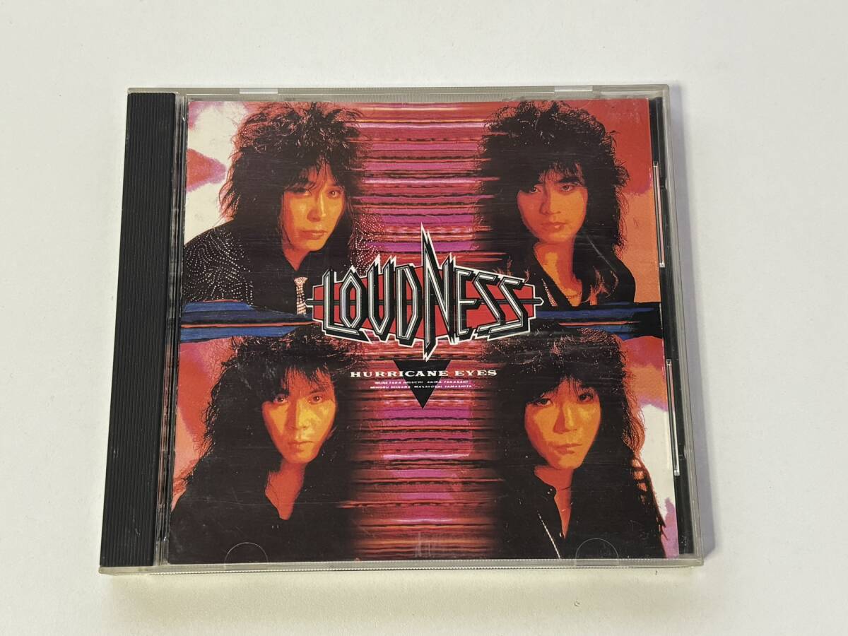 邦楽CD LOUNDNESS(ラウドネス) HURRICANE EYES(ハリケーン・アイズ) 日本語ヴァージョン_画像1