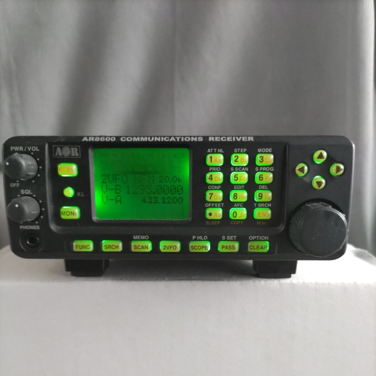 AOR AR8600MK2 広帯域受信機 - アマチュア無線