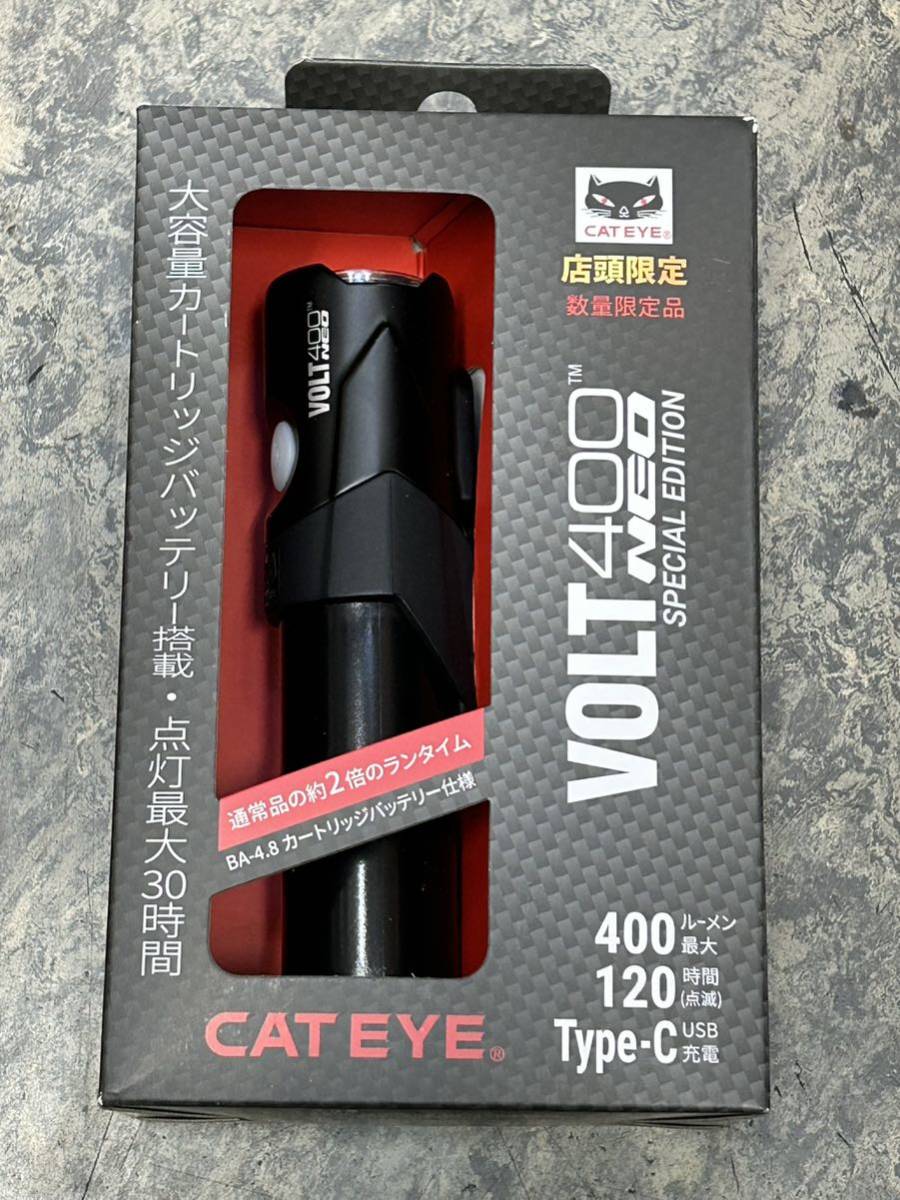 Новый неиспользованный "Cateye New Volt 400Neo Special Edition" Cat Eyevolt 400 Neo Limited Product (продолжительность освещения в два раза больше, чем обычный продукт)
