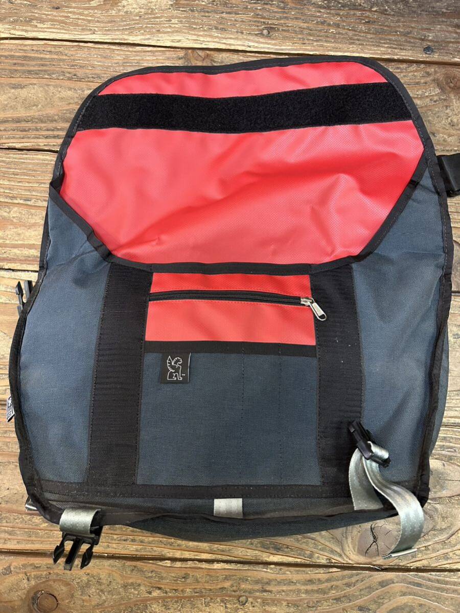  free shipping unused [ chrome Mini me Toro messenger bag waterproof 20.5L indigo color PC storage ]CHROME MINI METRO MESSENGER BAG
