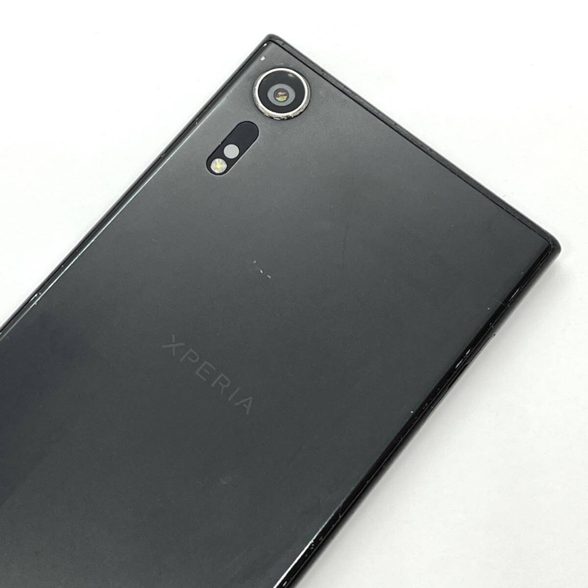 Xperia XZs SOV35 ブラック au SIMロック解除済み 白ロム スマホ本体 送料無料 Y20MR_画像5