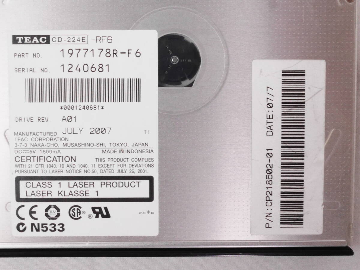 TEAC CD-224E CD Drive 