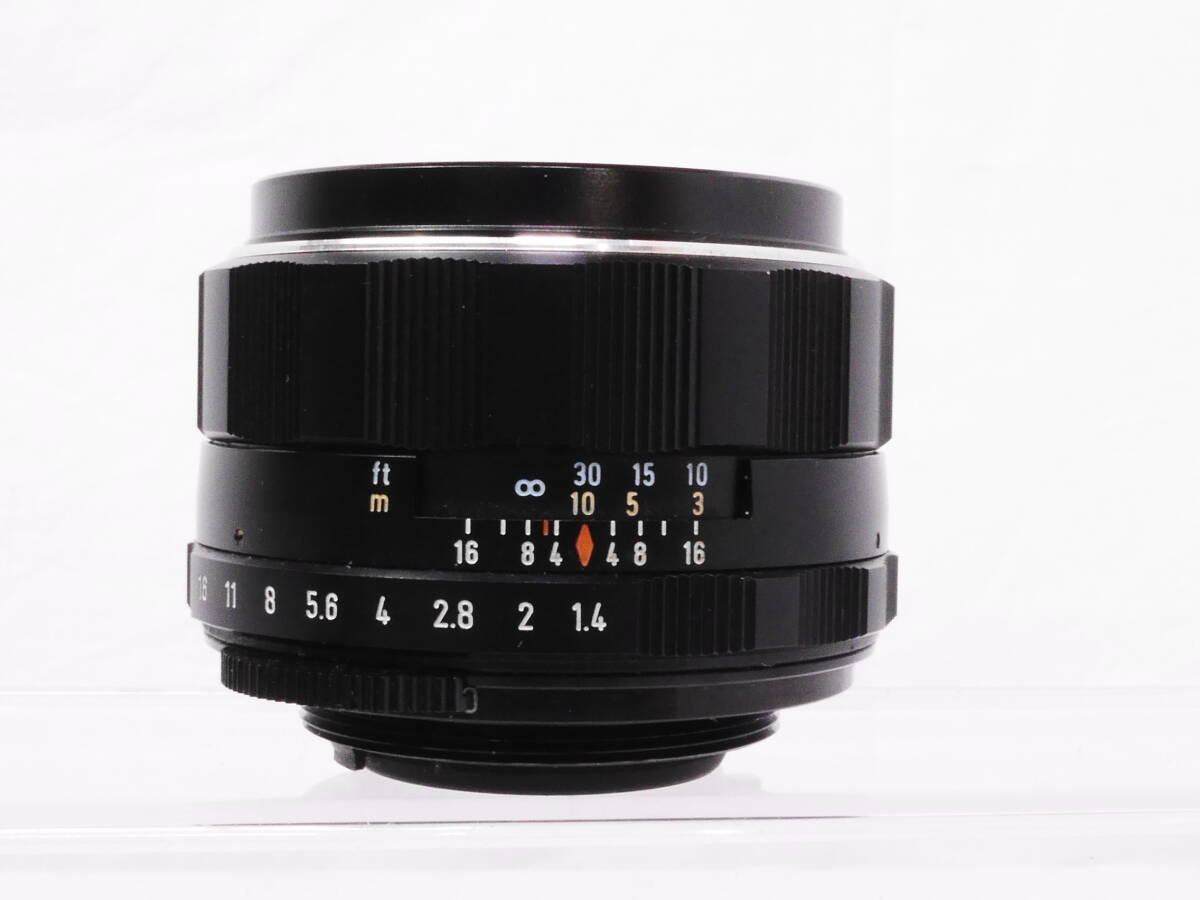 ASAHI PENTAX Super-Multi-Coated TAKUMAR 50mm f1.4 カメラレンズ_画像3