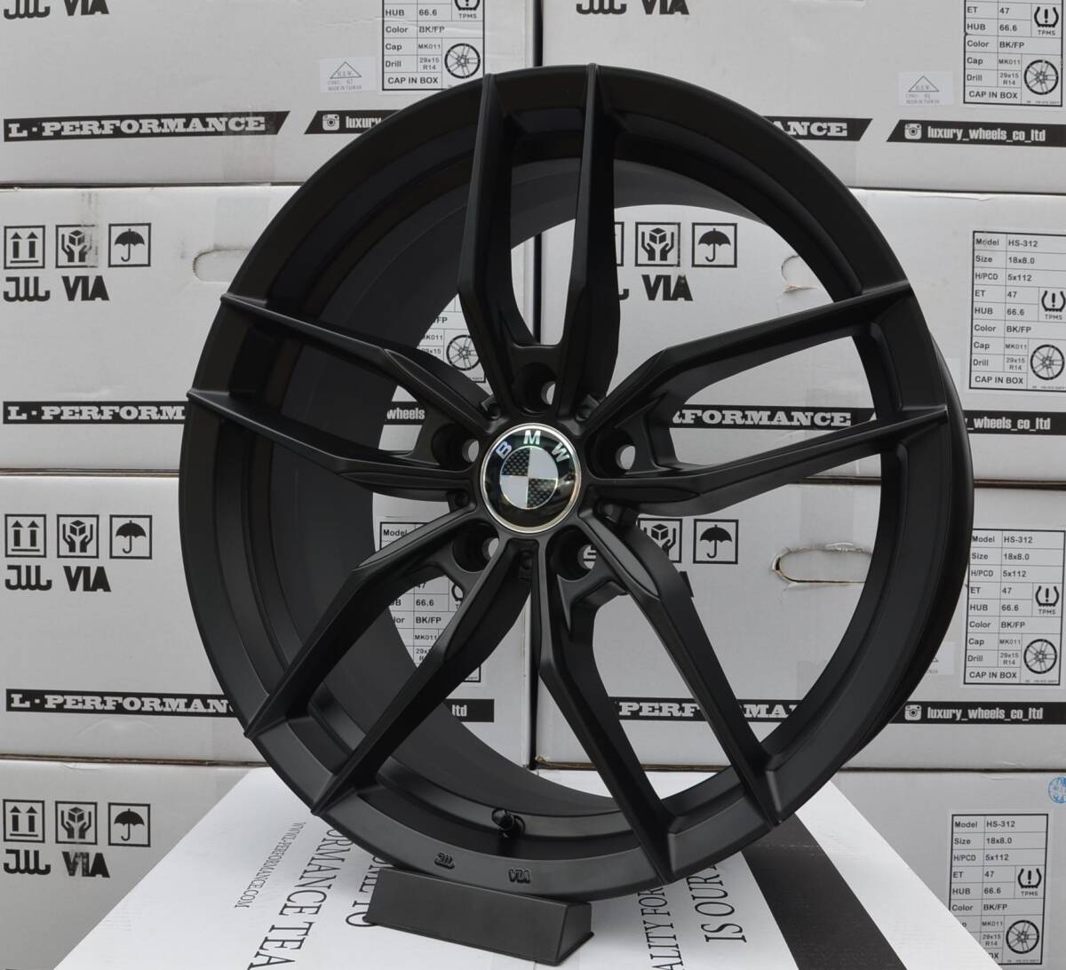 225/40R18 4本セット - BMW 1シリーズ F40 / 2シリーズ F44 用に / ( 18インチ 18x8J +47 ・ 5h 112 ) 新品 4本価格の画像9