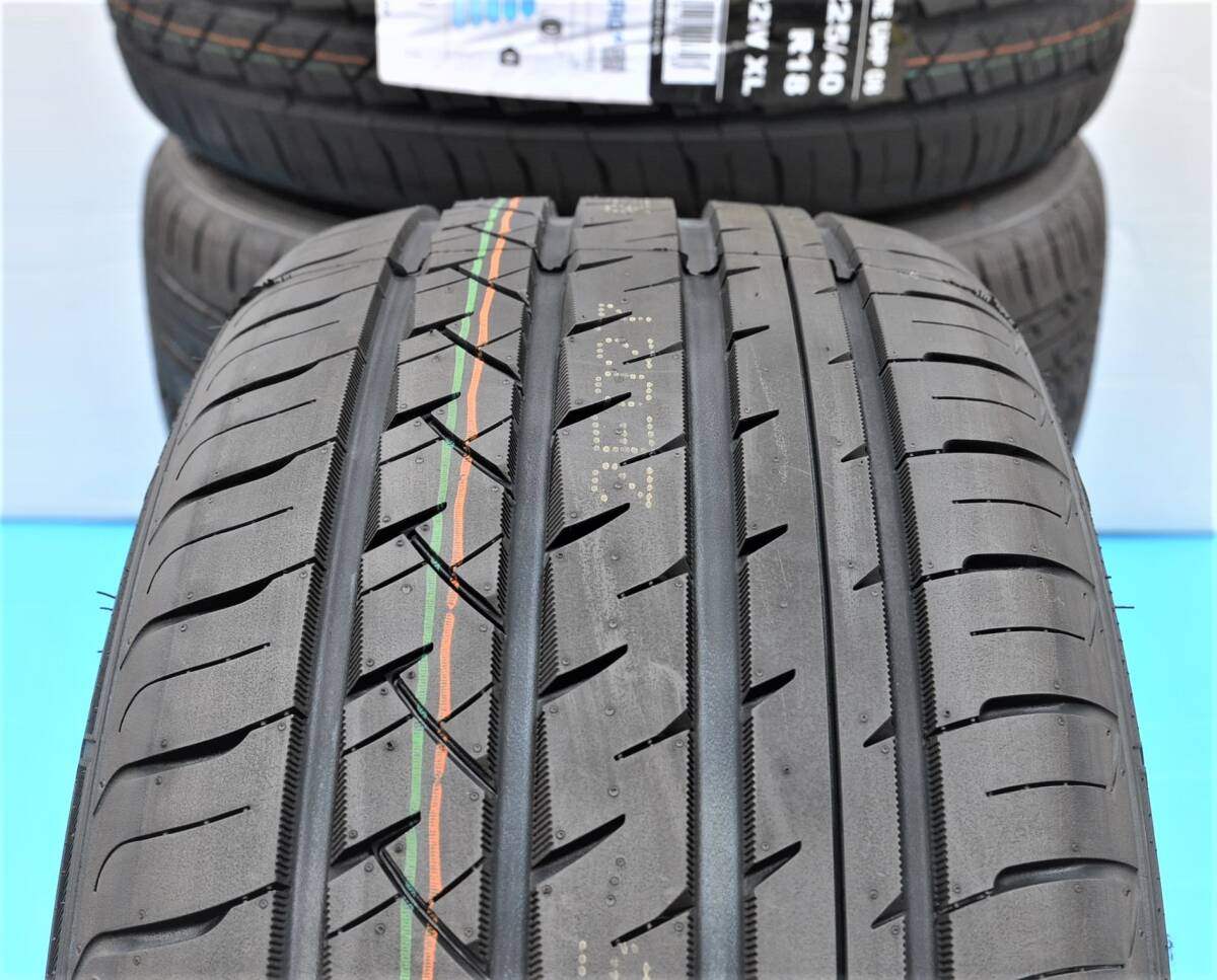 225/40R18 4本セット - アウディ A3 ・ S3 用に - ( 18インチ 18x8J +47 ・ 5h 112 ) 新品 / 4本価格 225/40-18 XL_4本タイヤホイールセット出品 (4本価格)