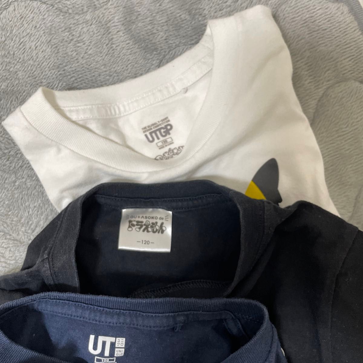 UNIQLO UT Tシャツ　半袖 120 ポケモン　マリオ　カービィ　キャラ　ドラえもん　GU ゲーム　子供　キッズ　トップス