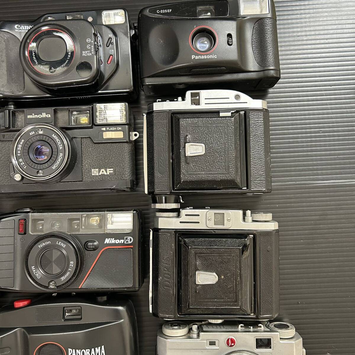 フィルムカメラまとめ MINOLTA KONICA PENTAX Nikon Canon PETRI MIRAX PANORAMA （動作未確認 中古品）の画像6