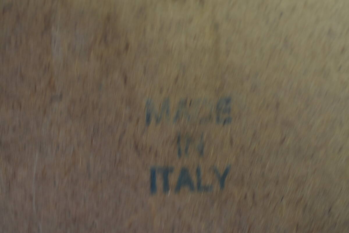 Qm146 ヴィンテージ イタリア製 木製 額縁 フレーム 花束 花 古道具 骨董 古玩 アンティーク 縦28.3cm 横22.3cm 60サイズの画像6