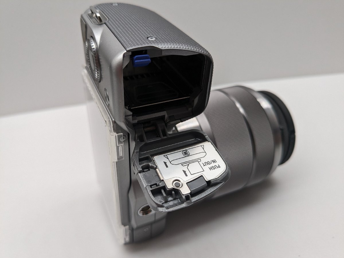 【動作確認済】 ソニー Sony α NEX-5K デジカメ カメラ ズームレンズセット / 60 (KSF014622D)_画像5