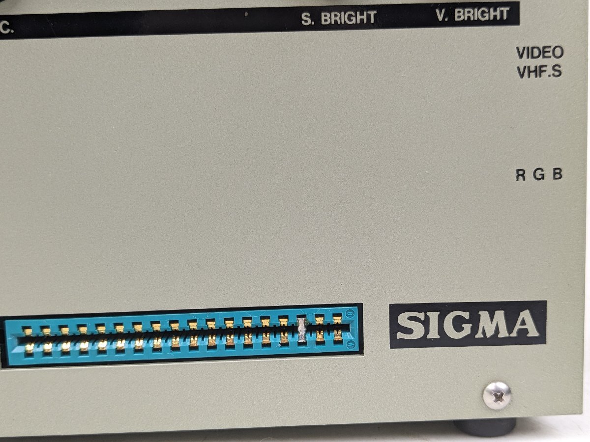 [ electrification verification only ] Sigma electron control box AV-2001 arcade game operation not yet verification / 80 (KSF014301D)
