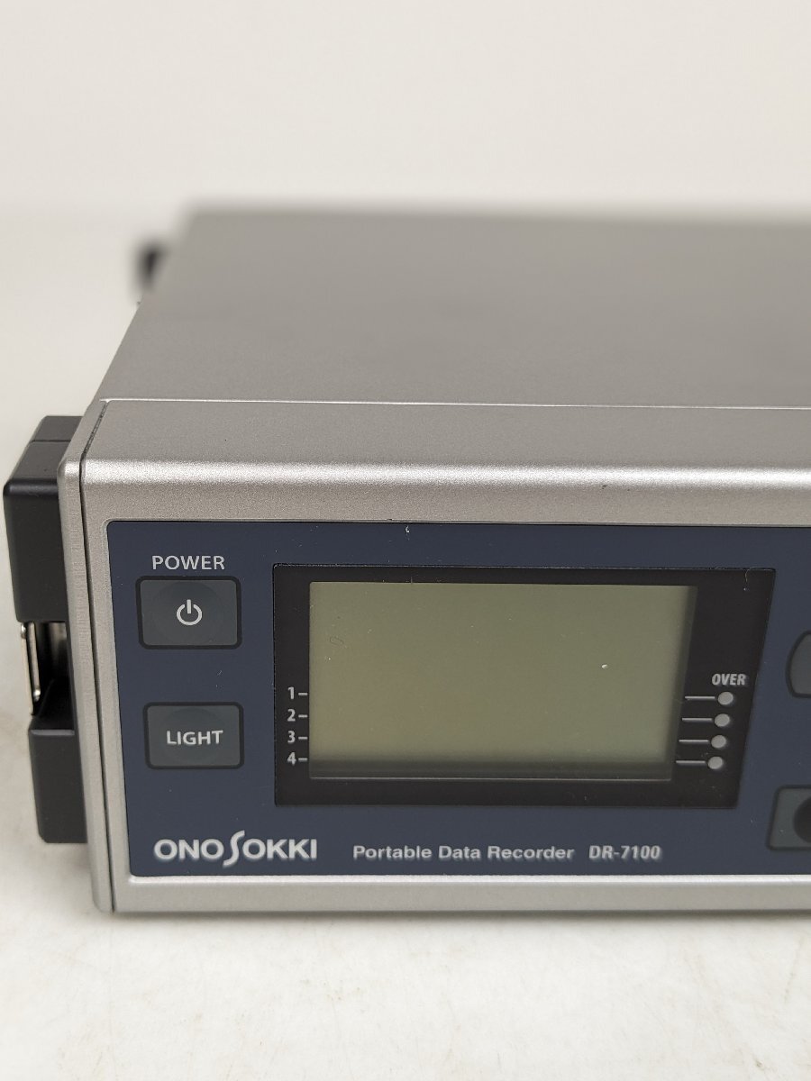 ONO OKKI 音響振動ポータブルデータレコーダ DR-7100 データ収集・解析システム ジャンク / 60 (SG014638D)の画像3