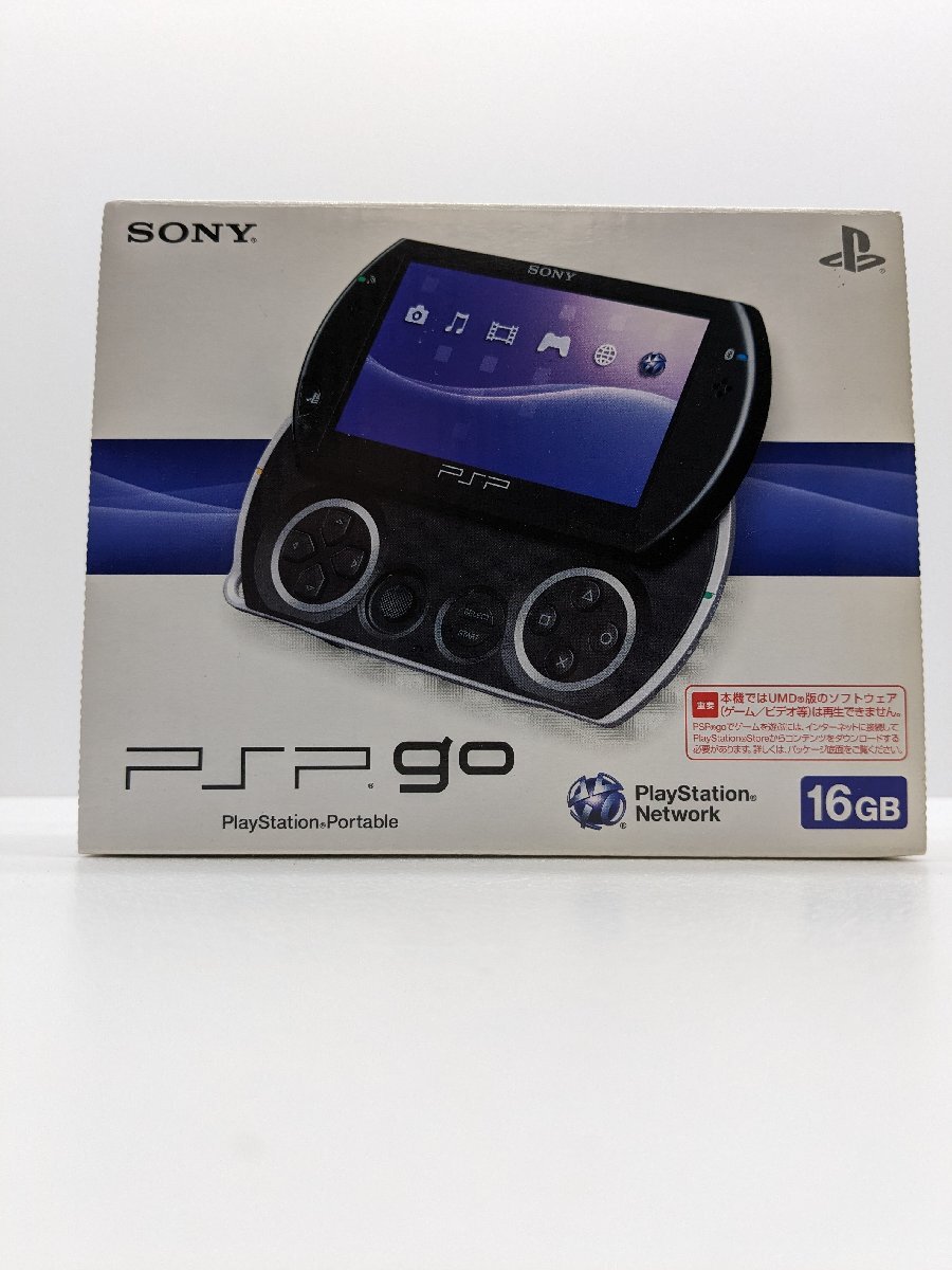 【新品未使用】 PSP go 16GB SONY PlayStation Portable PSP-N1000 PB ソニー / 60 (KSF014469D)