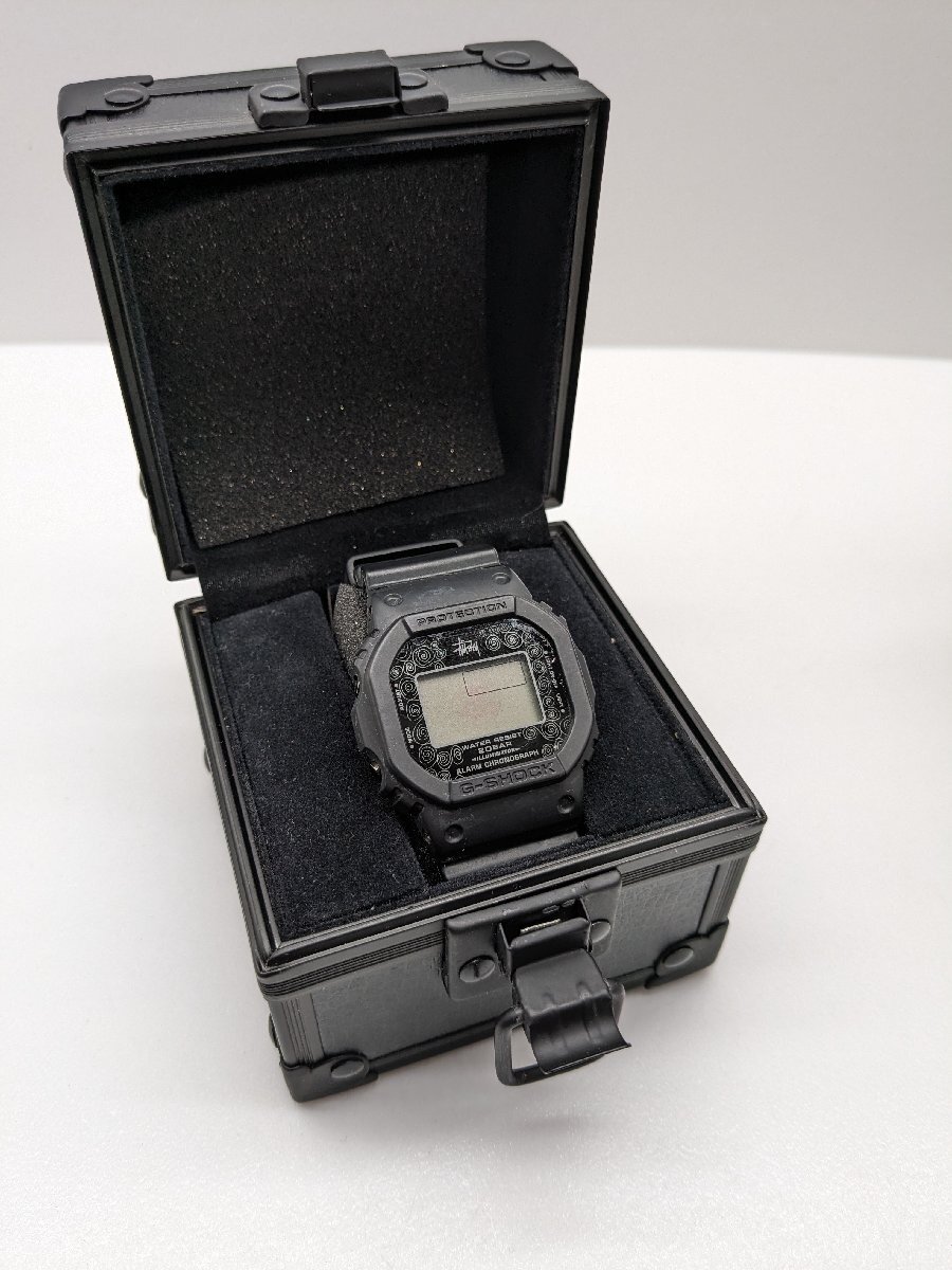 G-SHOCK×STUSSY G-ショック×ステューシー 3rdコラボモデル 25周年記念 DW-5000ST 動作未確認 / 60 (SGAW014460D)_画像1