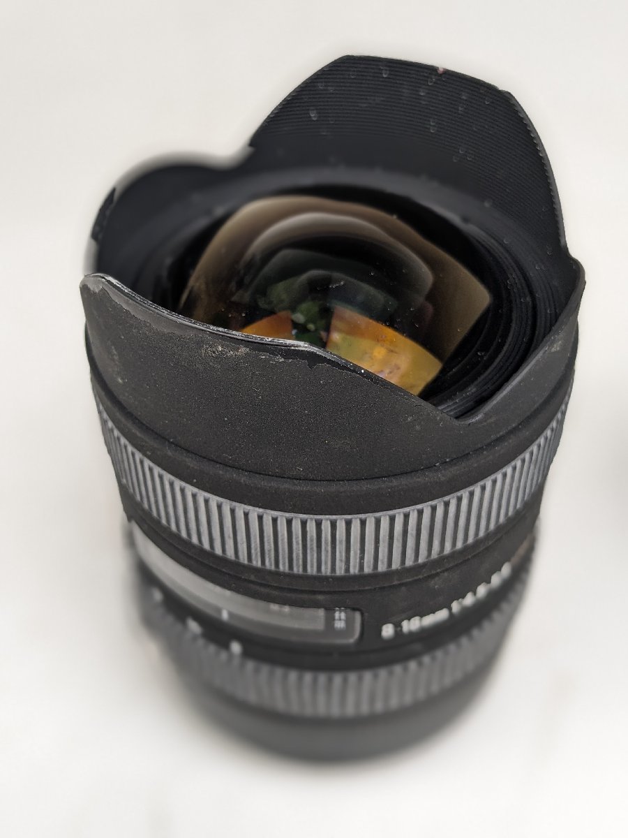 OLYMPUS for Olympus for SIGMA DC AF 8-16mm:4.5-5.6 HSM camera lens operation goods present condition / 60 (SGAW014455D)