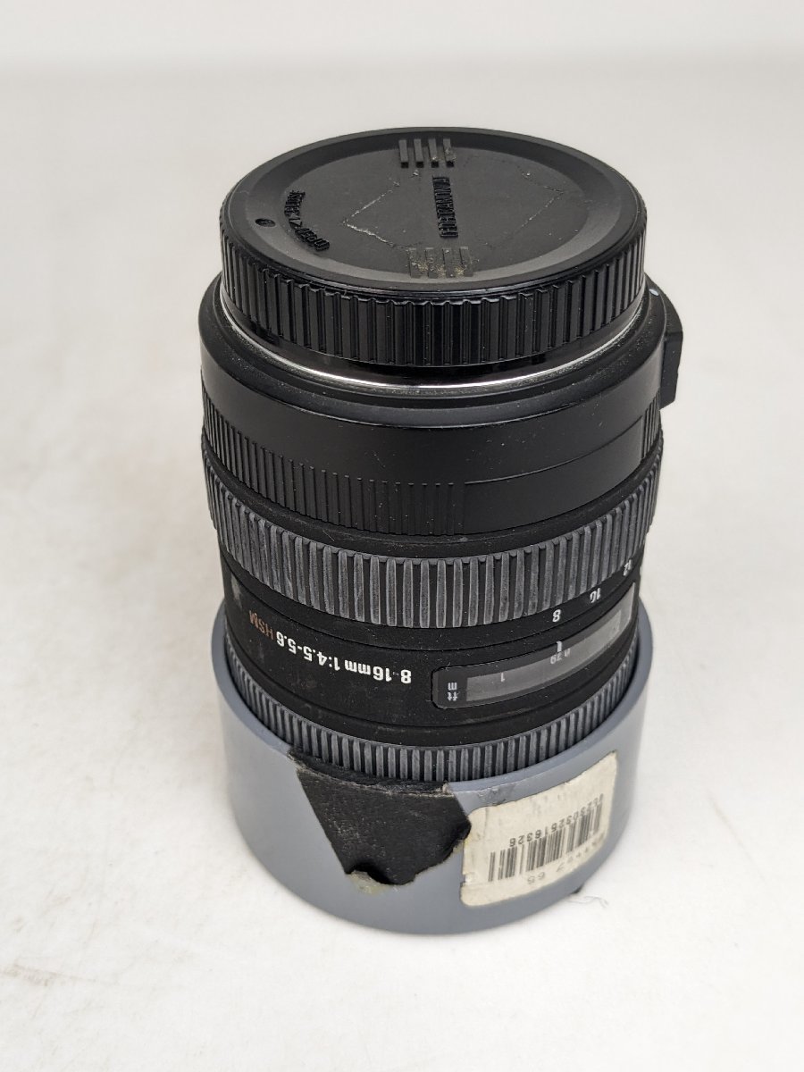 OLYMPUS for Olympus for SIGMA DC AF 8-16mm:4.5-5.6 HSM camera lens operation goods present condition / 60 (SGAW014455D)