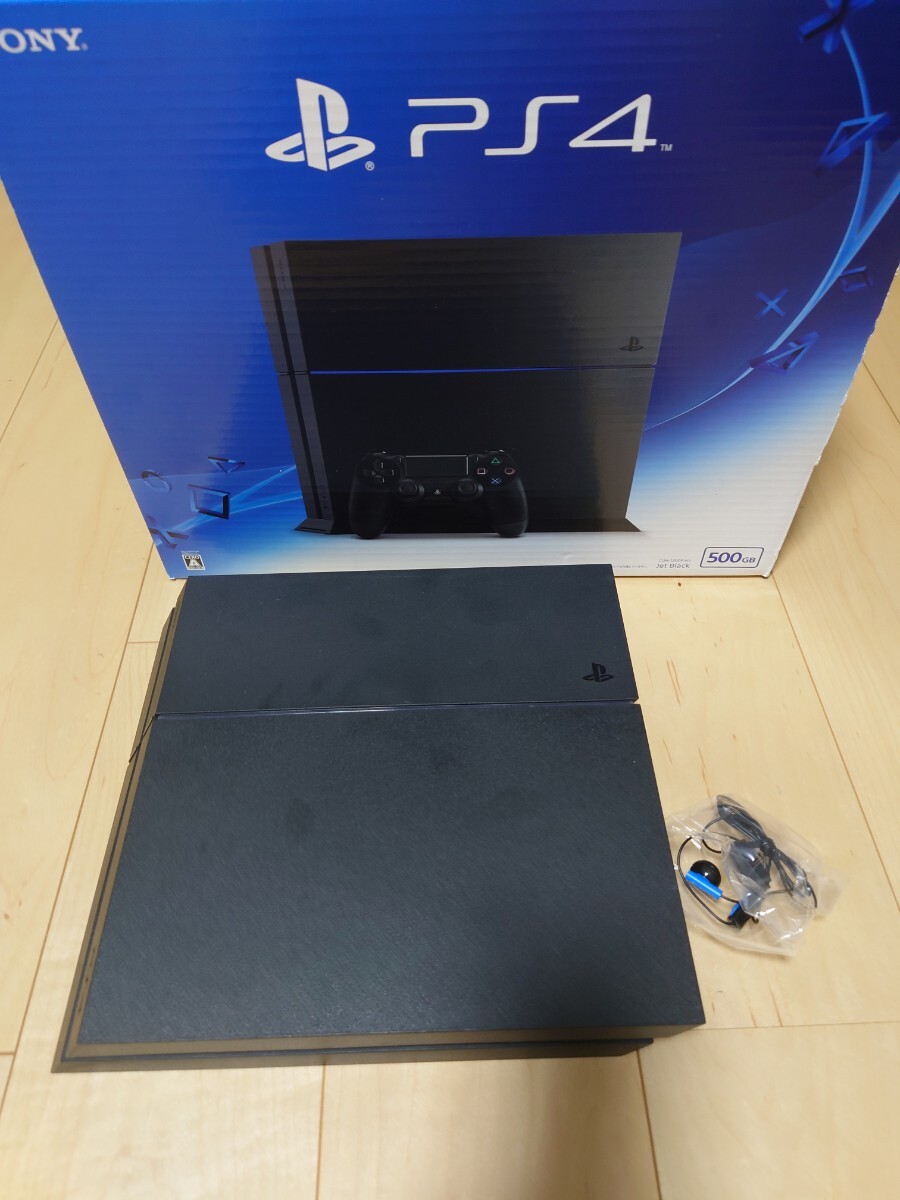 【ジャンク】PS4 本体 CUH-1200A PlayStation4 ブラック 500GB_画像1