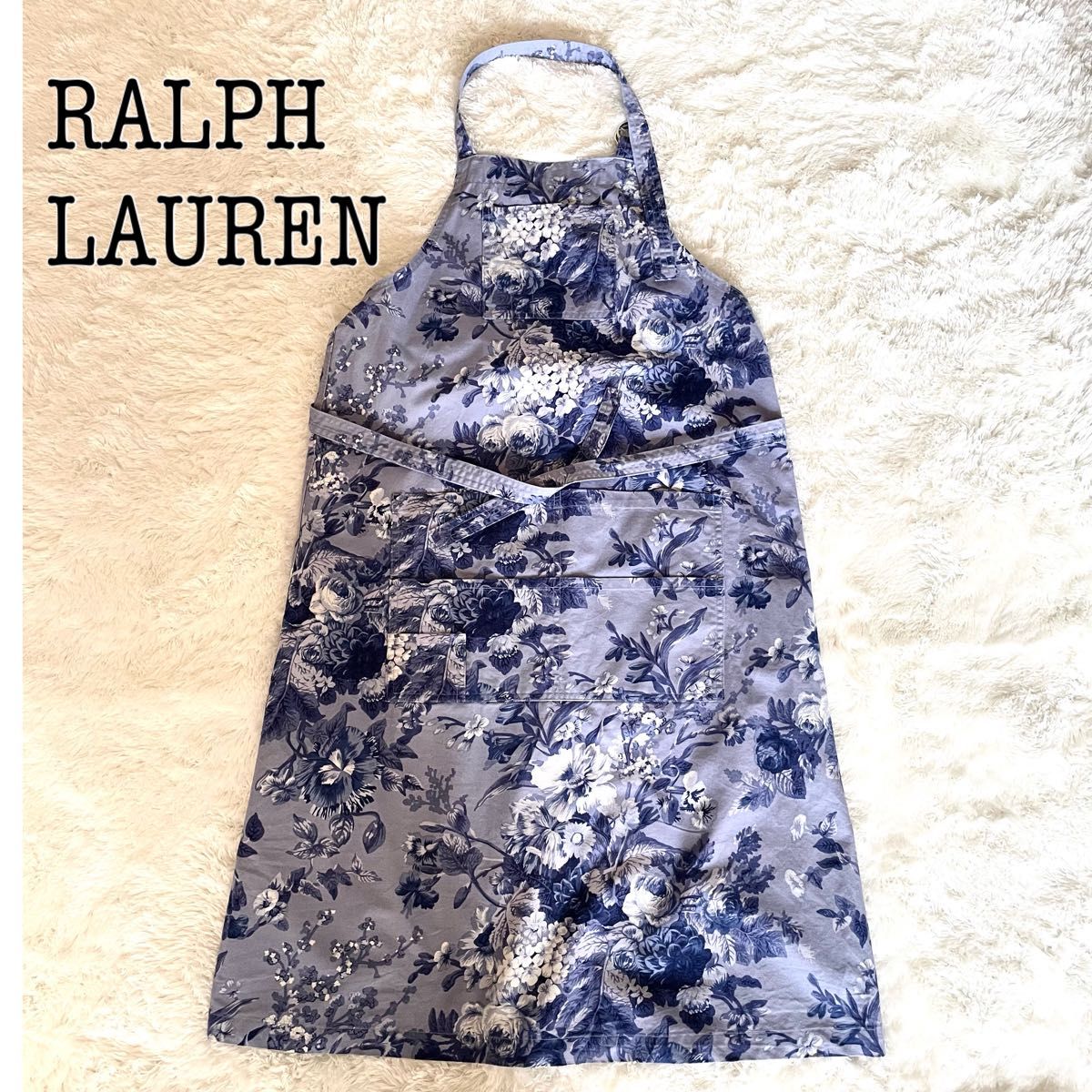 美品 エプロン Ralph Lauren ラルフローレン 花柄 ラルフローレン エプロン 花柄 ロング|Yahoo!フリマ(旧PayPay