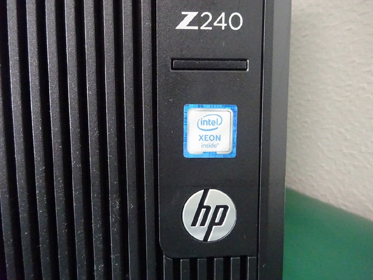 【埼玉発送】【動作確認済】HP / Z240 Tower Workstation / Intel(R)Xeon(R)CPU E3-1270 v5@3.60GHz 3.60GHz/ 8GB/ SSD256GB/ Windows11Pro_画像5