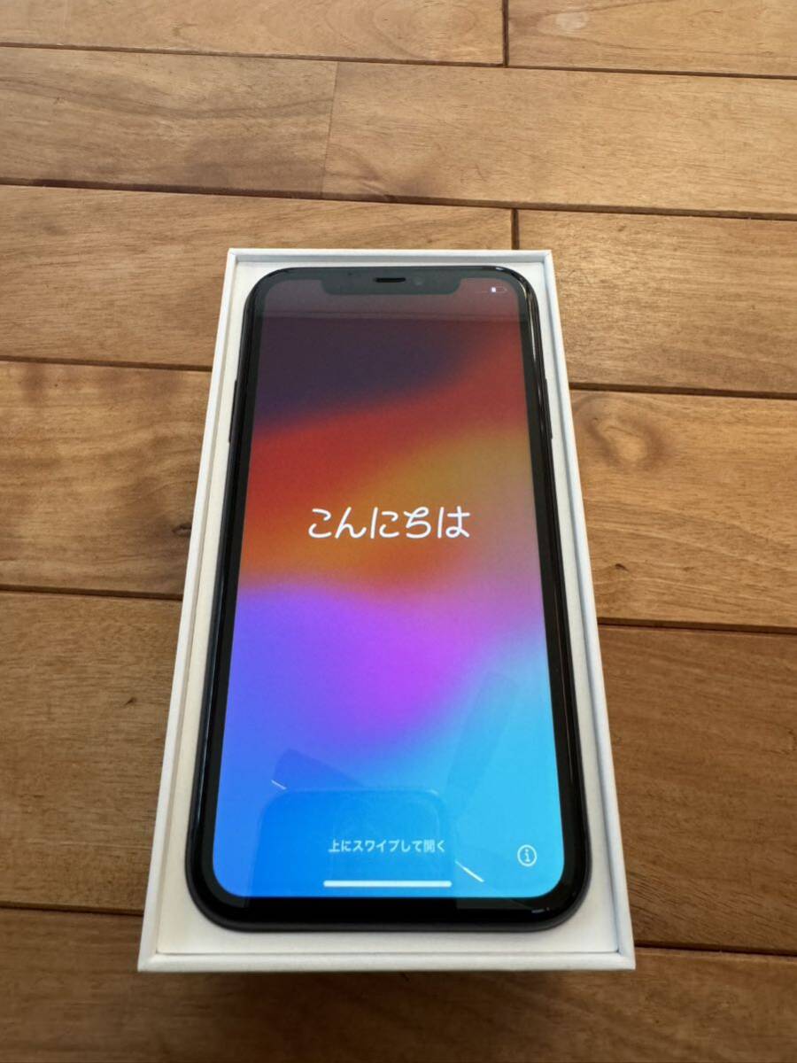 【美品】iPhone 11 SIMフリー Black 64GB